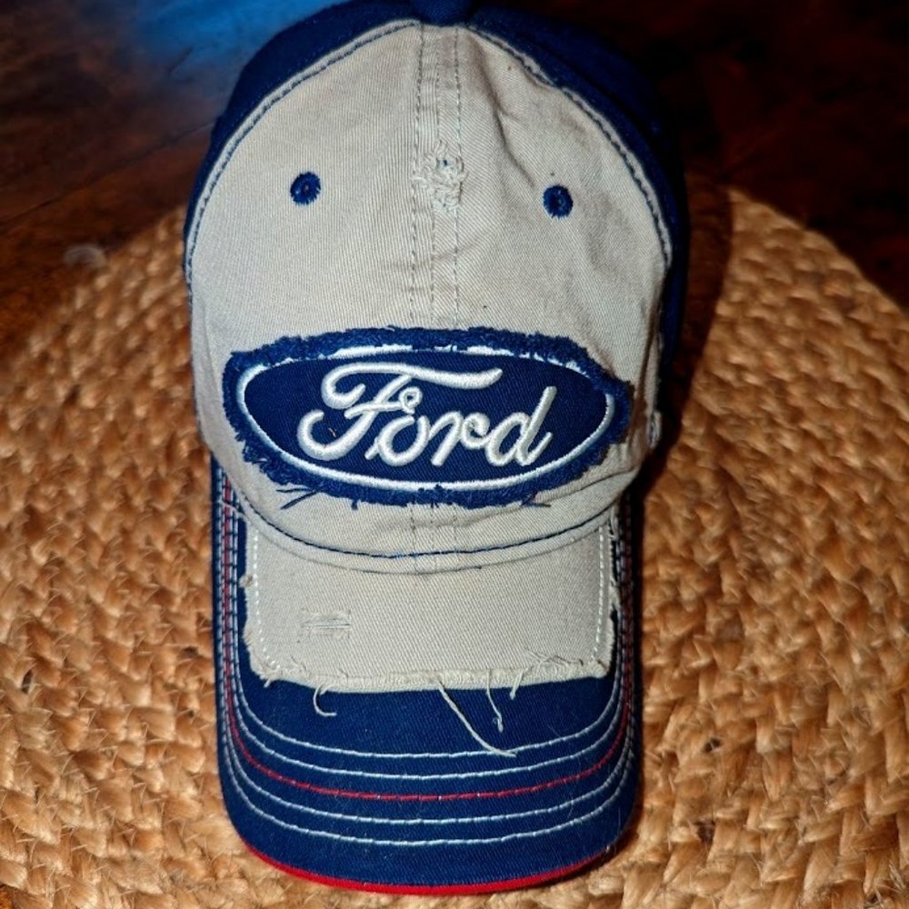 Ford Distressed Hat, OS